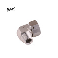 EMT hydraulic transition joint hot selling 3/8  bsp swivel male elbow fittings